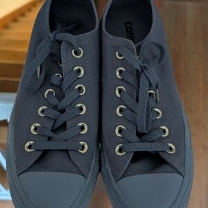 Converse Navy Canvas Sneakers